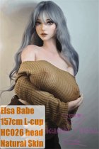 Elsa Babe 157cm L-cup 樱井小雪Sakurai Koyuki（ HC026） Head Full Silicone Life Size Anime Sex Doll