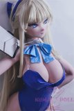 Elsa Babe 148cm L 奈月飞鸟 Natsuki Asaka AHR012 Head Full Silicone Life Size Anime Sex Doll