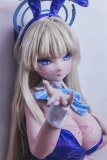 Elsa Babe 148cm L 奈月飞鸟 Natsuki Asaka AHR012 Head Full Silicone Life Size Anime Sex Doll