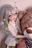 Elsa Babe 125cm A  赤坂香织 Akasaka kaori AHR015 Head Full Silicone Life Size Anime Sex Doll