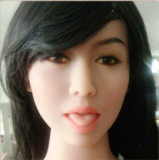 WM Doll146cm/4ft8 C-Cup Doll TPE Material Sex Doll with Mini Silione Head #Y008