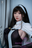 Houyu 158cm Elle Houyu & RZRDOLL collaboration product life-size full silicone love doll in Sexy Nun Outfit