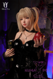 Houyu 158cm Eva Houyu & RZRDOLL collaboration product life-size full silicone love doll Marie Rose Cosplay from DOA