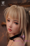 Houyu 158cm Eva Houyu & RZRDOLL collaboration product life-size full silicone love doll Marie Rose Cosplay from DOA