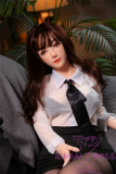 Qita 155cm D-cup Sex Doll with Miya Head Full Silicone Material