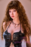 Sanhui Doll New Body 158cm/5ft2 E-cup Body #41 Head Silicone Sex Doll New Product with Real Skin
