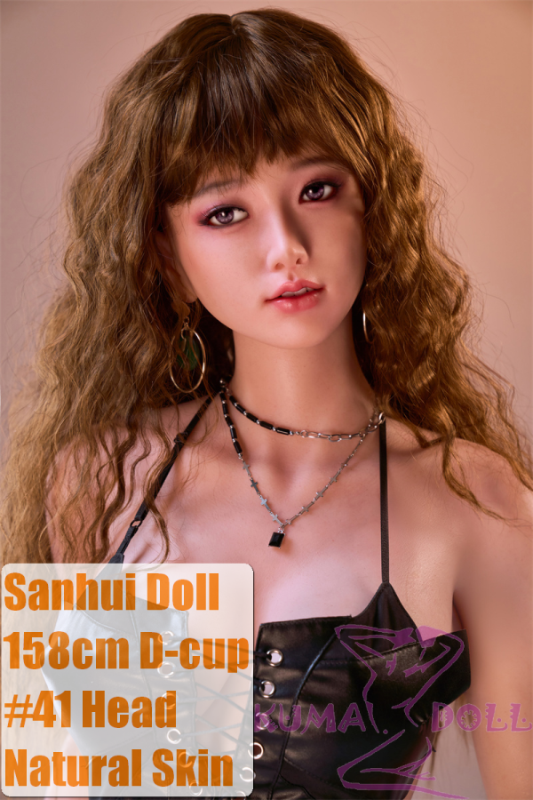 Sanhui Doll New Body 158cm/5ft2 E-cup Body #41 Head Silicone Sex Doll New Product with Real Skin