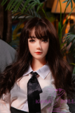 Qita 155cm D-cup Sex Doll with Miya Head Full Silicone Material