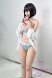 MMXDOLL 165cm E-cup Menghan Head Full Silicone Sex Doll Realistic Makeup