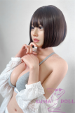MMXDOLL 165cm E-cup Menghan Head Full Silicone Sex Doll Realistic Makeup
