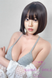 MMXDOLL 165cm E-cup Menghan Head Full Silicone Sex Doll Realistic Makeup