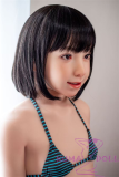 J-cute Doll Full Silicone Sex Doll 137cm A-cup AGD02  Head