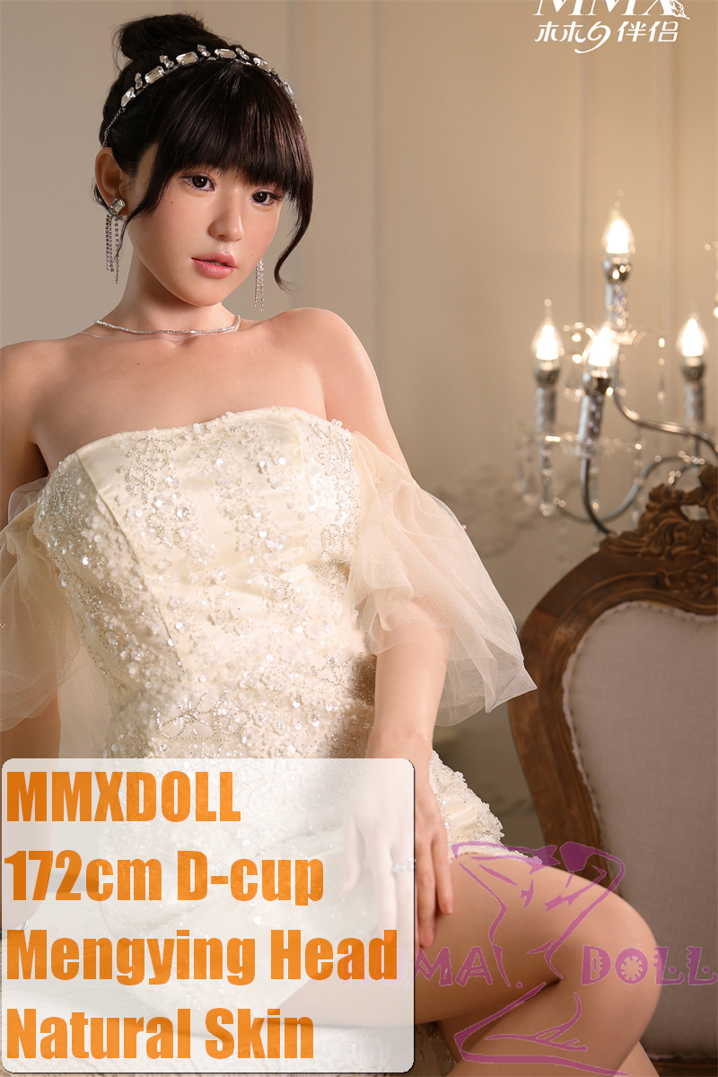 MMXDOLL 172cm D-cup Mengying Head Full Silicone Sex Doll