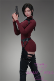 FG Studio FG004 Head Cosplay Ada Wong Doll 62cm Full Silicone Love doll easy to use easy to hide