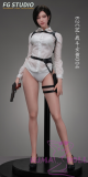 FG Studio FG004 Head Cosplay Ada Wong Doll 62cm Full Silicone Love doll easy to use easy to hide