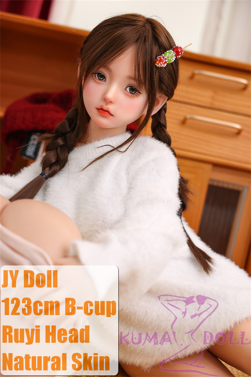 JY Doll  Sex doll #Ruyi Silicone head 123cm/4ft  Big breast Full Silicone