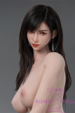 TOP-CYDOLL 168cm F-Cup Tilia Head Full Silicone Doll in Bold Black Hot Girl Outfit