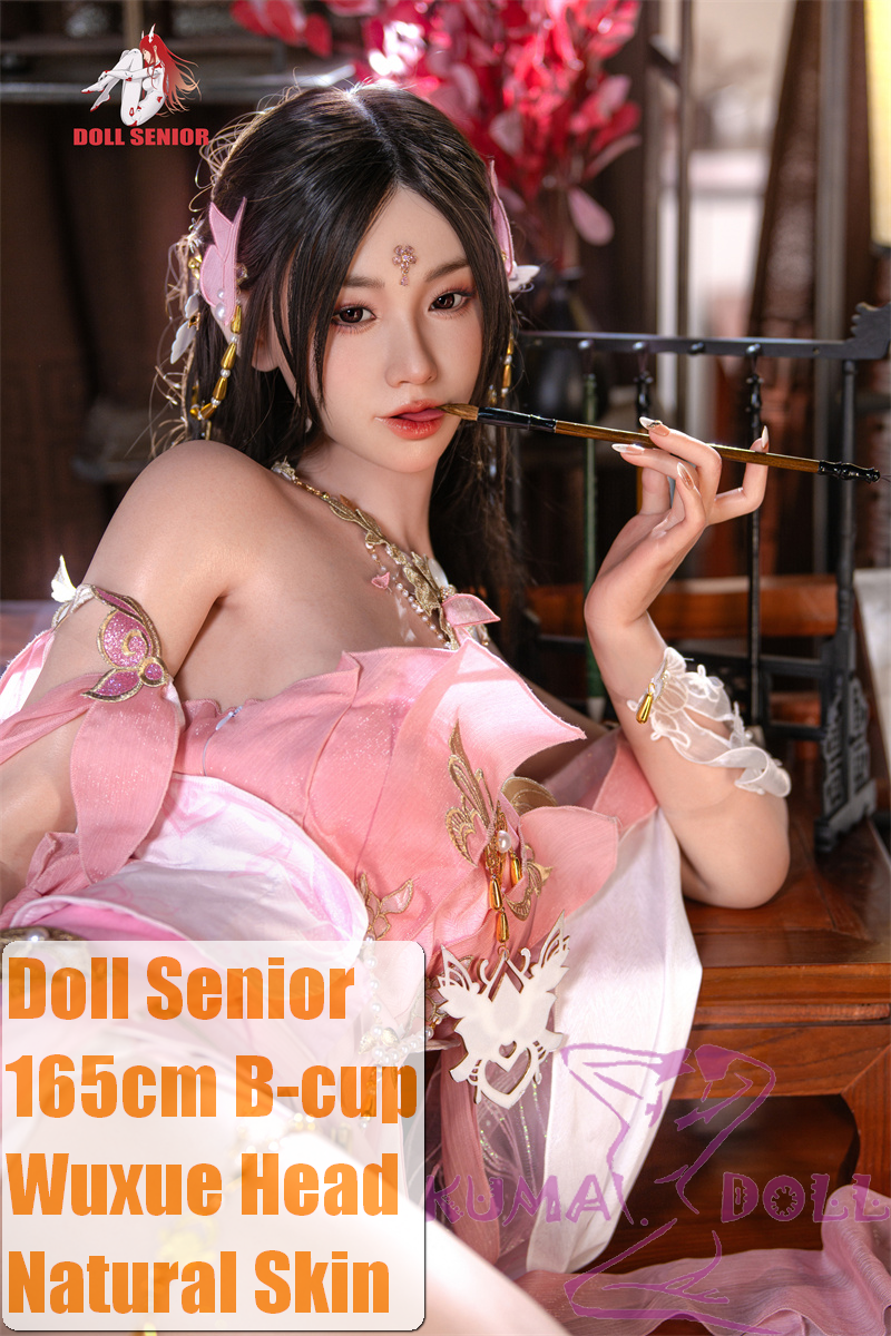 Doll Senior Wuxue Head 165cm B-cup Full Silicone Sex Doll with Body Make-up
