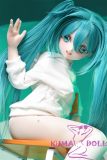 MW Girl Anime Sex Doll 85cm #011 Head – Hatsune Miku Cosplay Mini Sex Doll