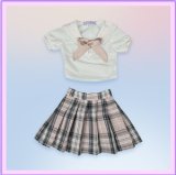 MW Girl Anime Sex Doll 85cm #004 Head – Brown-Haired Cutie in Open-Front Sweater