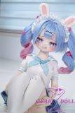MW Girl Anime Sex Doll 85cm #005 Head – Hatsune Miku Rabbit Hole in JK Uniform Cosplay Doll