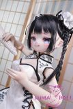 MW Girl Anime Sex Doll 85cm #007 Head – Chinese Style Mini Doll in White Qipao