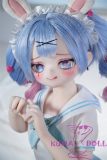 MW Girl Anime Sex Doll 85cm #005 Head – Hatsune Miku Rabbit Hole in JK Uniform Cosplay Doll