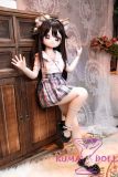MW Girl Anime Sex Doll 85cm #009 Head – Mini Doll in Pink JK Uniform with Brown Hair