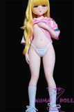 Irokebijin S-TPE Sex Doll 110cm/3ft6 AA-cup Chubby Rio-B Head Soccer Babe