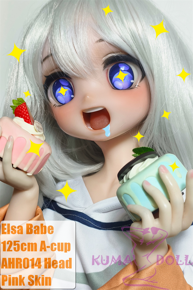 Elsa Babe 125cm A-cup  及川五月Oikawa Satsuki AHR014 Head Full Silicone Life Size Anime Sex Doll