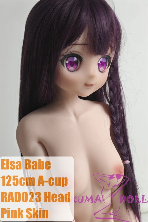 Elsa Babe 125cm S A-cup RAD023 Head Silicone Head+ TPE Body Life Size Anime Sex Doll