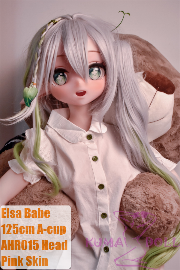 Elsa Babe 125cm A  赤坂香织 Akasaka kaori AHR015 Head Full Silicone Life Size Anime Sex Doll