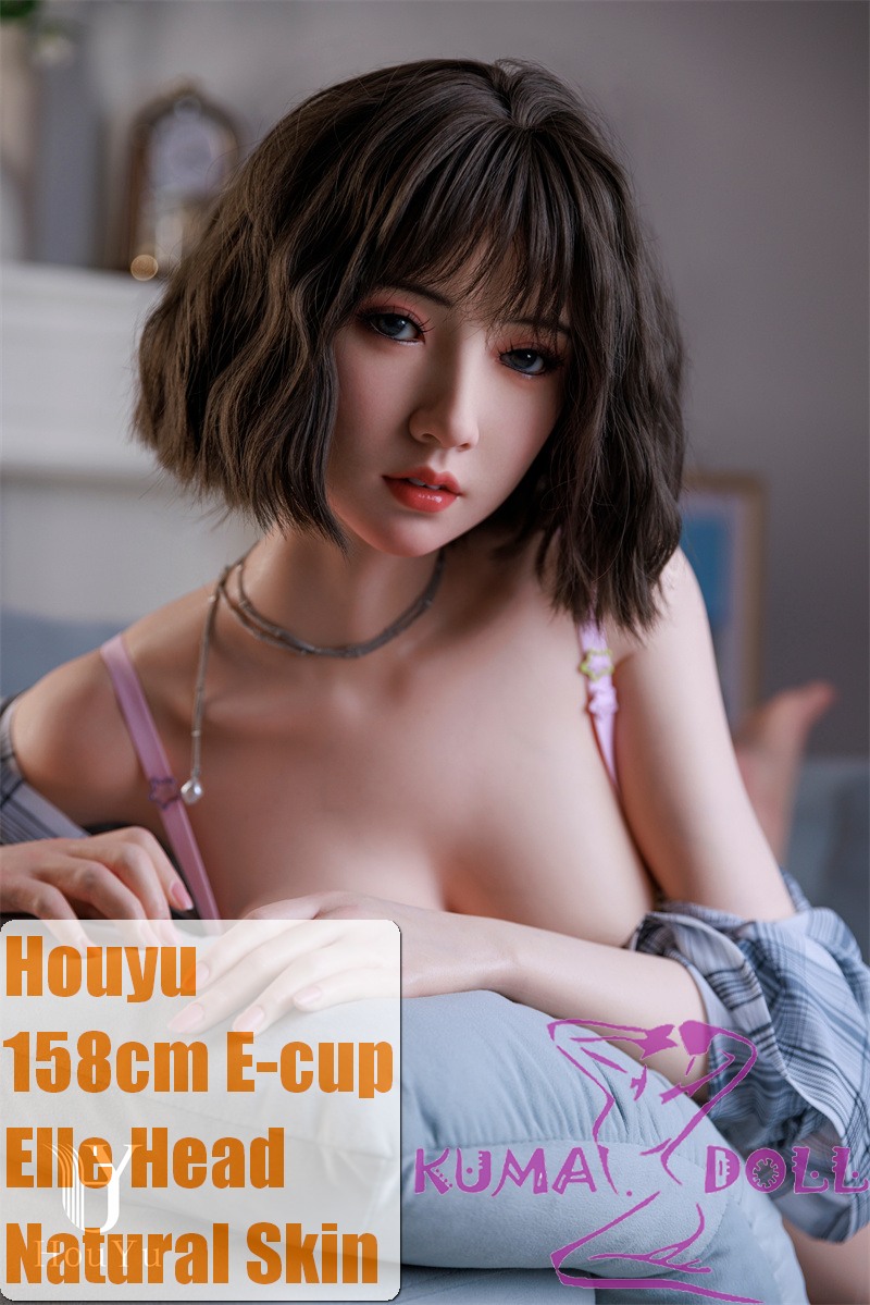 Houyu 158cm Elle Houyu & RZRDOLL collaboration product life-size full silicone love doll in Pink Lingerie