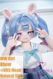 MW Girl Anime Sex Doll 85cm #005 Head – Hatsune Miku Rabbit Hole in JK Uniform Cosplay Doll