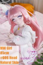 MW Girl Anime Sex Doll 85cm #005 Head – Mini Sex Doll with Pink Hair & Bikini