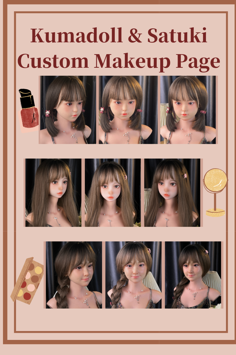 Kumadoll & Satuki Custom Makeup Service Page