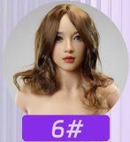 MMXDOLL 165cm F-cup Mengfei Head Full Silicone Sex Doll Realistic Makeup in Pink Sequin Dress