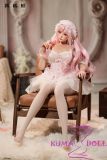 Minuova Doll 75cm Body with Finger Skeleton Miyo Head Full Silicone Mini Sex Doll Comes with Doll Stand