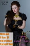 Minuova Doll 63cm S1 Body Viper Ning Head From Naraka: Bladepoint Full Silicone Mini Sex Doll Comes with Cosplay Outfit + Stand