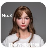 LACE DOLL  168cm D-cup 黎霜(Lishuang) Head Sex Doll Body Material Customizable with Red Hair in Black & White Dress