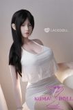 LACE DOLL 163cm H-cup 晚冰(Wanbing) Head Sex Doll Body Material Customizable  in White Lingerie