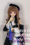 Guavadoll 160cm C-cup DM08 Head Ful PVC Doll 1:1 Life Size BJD Sex Doll Brown Hair