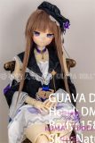 Realistic brown-haired BJD doll from Guavadoll