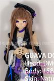 Guavadoll 160cm C-cup DM08 Head Ful PVC Doll 1:1 Life Size BJD Sex Doll Brown Hair