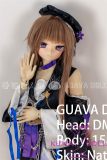 Guavadoll 160cm C-cup DM08 Head Ful PVC Doll 1:1 Life Size BJD Sex Doll Brown Hair