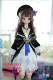 Guavadoll 160cm C-cup DM02 Head Ful PVC Doll 1:1 Life Size BJD Sex Doll Elegant Beret Look