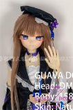 Guavadoll 160cm C-cup DM08 Head Ful PVC Doll 1:1 Life Size BJD Sex Doll Brown Hair