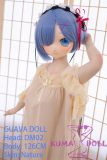 Vinyl head + TPE body anime doll wearing classic Rem maid dress