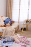 GUAVADOLL Anime Sex Doll Vinyl (PVC) Head+TPE Body 126cm DM02 Head Cosplay Rem from Re:Zero