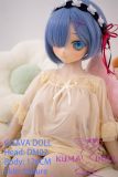 GUAVADOLL Rem cosplay doll with blue hair and headband in 126cm size

